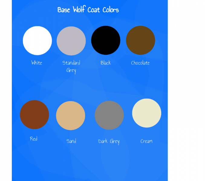 Minecraft - Types Of Wolf Fur Colors (678x600), Png Download