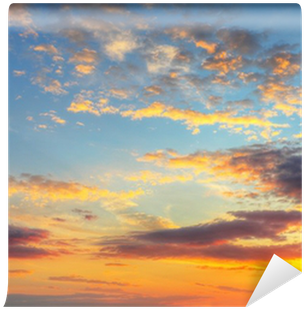Cloudy Sky At Sunset Wall Mural Pixers174 We Live To - Insight Guides Pocket Rome [book] (400x400), Png Download