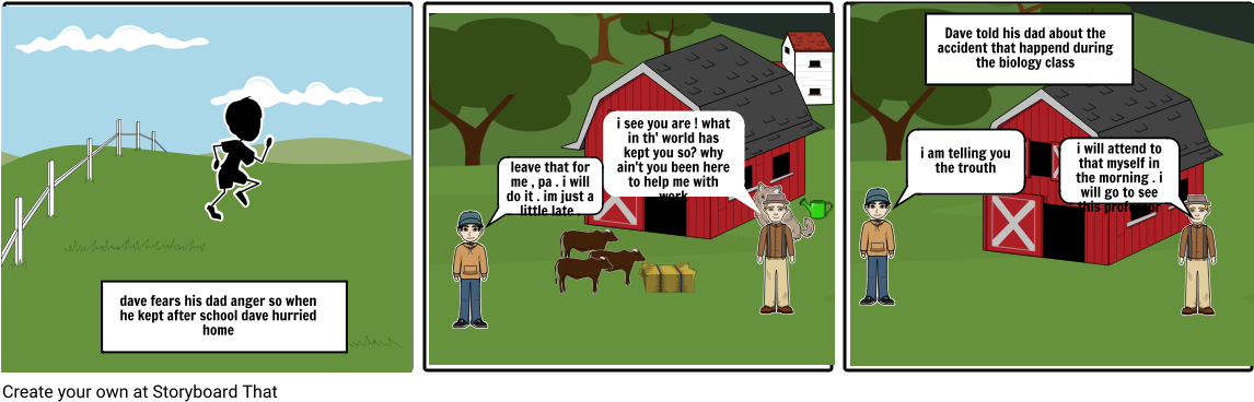 The Spilt Cherry Tree - Cartoon (1164x385), Png Download