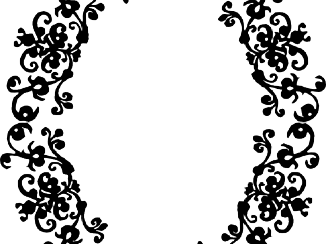 Decorative Border Clipart Oval - Decorative Borders (640x480), Png Download