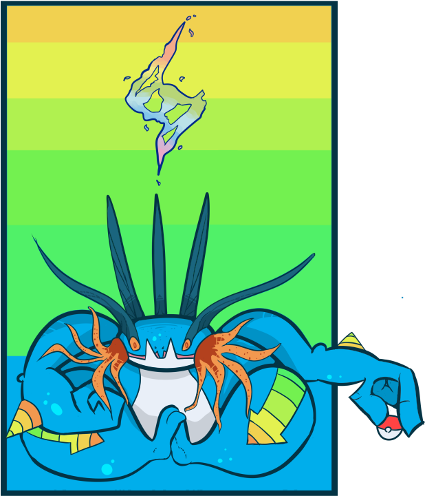 Mega Swampert - Parchment (635x755), Png Download