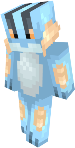 Wpneyki - Swampert Minecraft Skin (640x640), Png Download