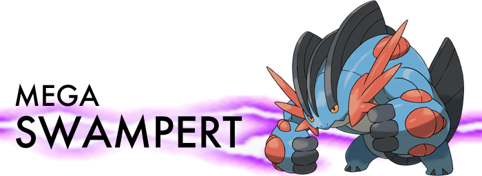 Mega Swampert - Omega (700x256), Png Download