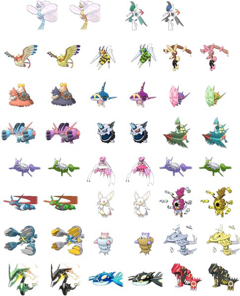With The Release Of The Oras Demo We Get To See All - Hoopa (500x614), Png Download