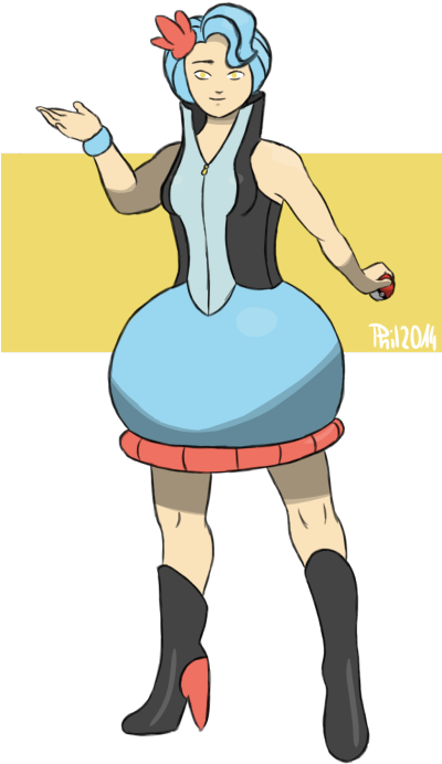 Mega Swampert Girl - Swampert Girl (399x750), Png Download