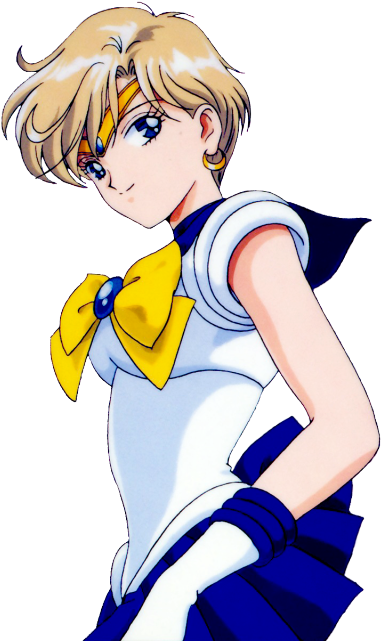 Sailor Uranus Transparent - Sailor Uranus (400x521), Png Download