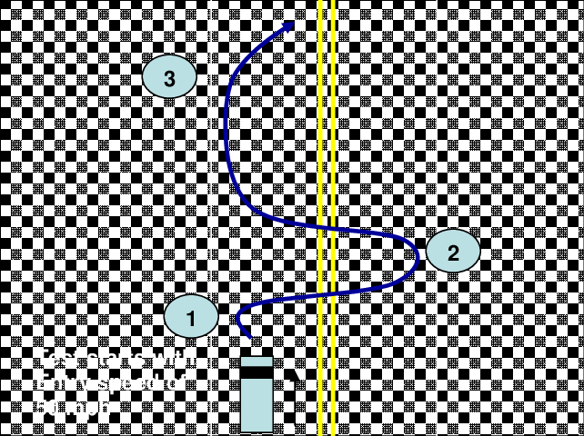 Graphical Representation Of Fishhook Maneuver - Circle (642x480), Png Download
