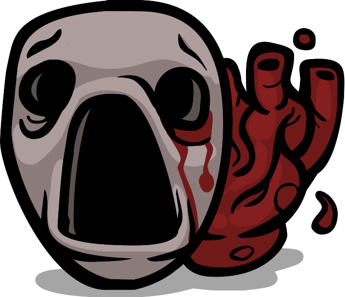 Mask Of Infamy - Binding Of Issac Bosses (711x613), Png Download