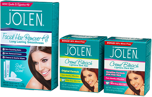 Connect - Jolen Facial Hair Remover Kit, Ivory (500x319), Png Download
