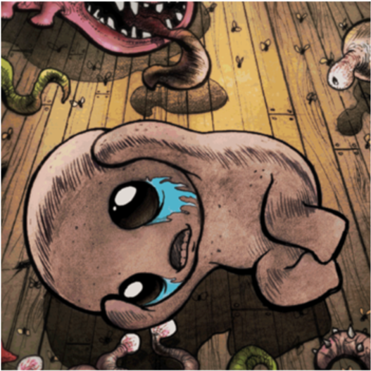 1 The Binding Of Isaac Rebirth 350 - Pos031 The Binding Of Isaac Rebirth Game Gaming Wrist (1200x675), Png Download