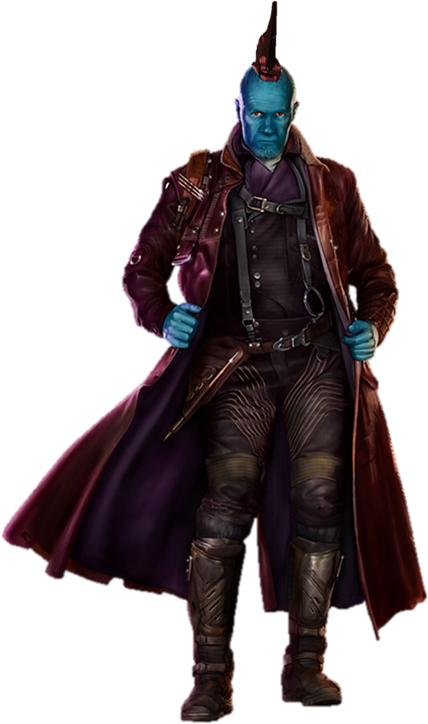 Vol 2 Yondu 2 Png By Captain Kingsman16-dbrvap4 - Guardians Of The Galaxy Yondu Png (631x1072), Png Download