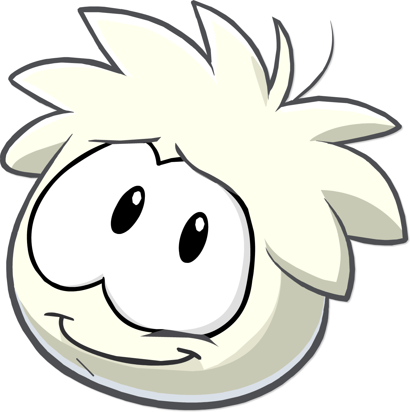 Operation Puffle Post Game Interface Puffe Image White - Club Penguin Puffles White (1333x1340), Png Download