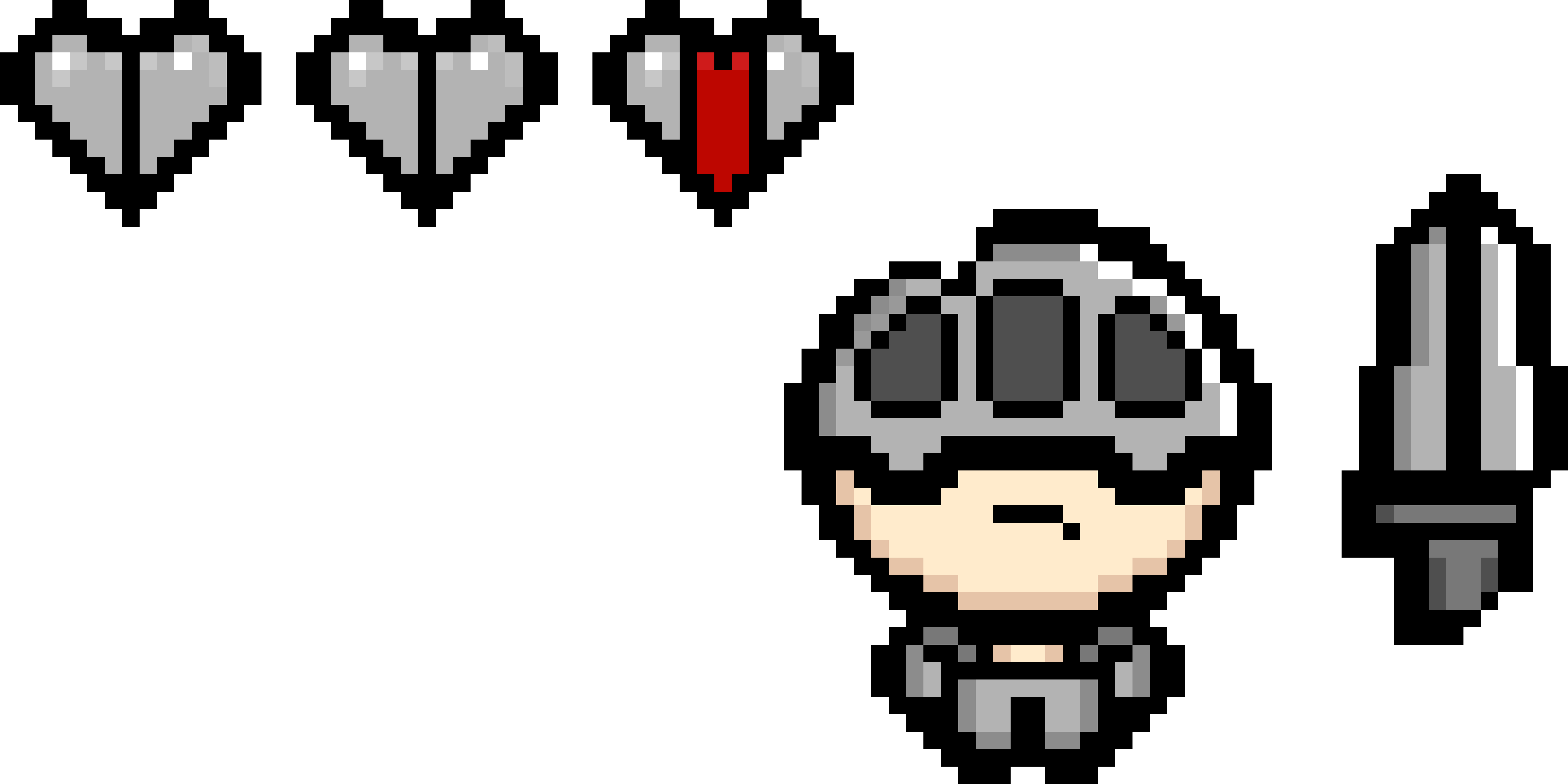 The Binding Of Isaac - Binding Of Isaac Rebirth Personnage (8730x4140), Png Download