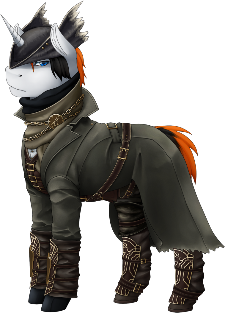 Bloodborne Pony (800x1073), Png Download