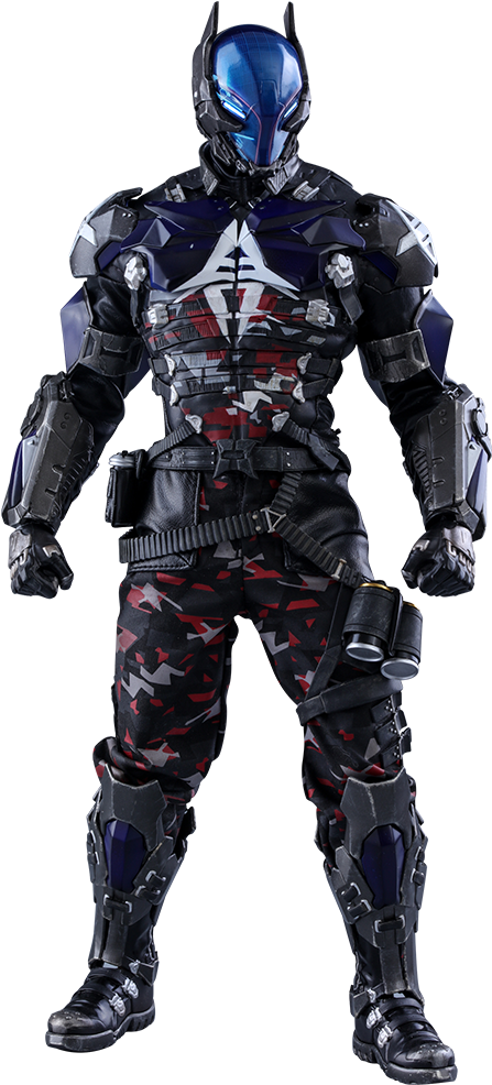 Dc Comics Sixth Scale Figure Arkham Knight - Arkham Knight Hot Toys Figur (480x1000), Png Download