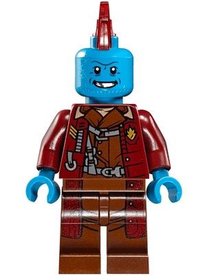 Lego Super Heroes Minifigure - Lego 76080 Marvel Guardians Of The Galaxy 2 Ayesha's (400x400), Png Download