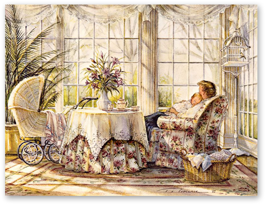 Morning's Arms - Trisha Romance - Mother's Arms (549x429), Png Download
