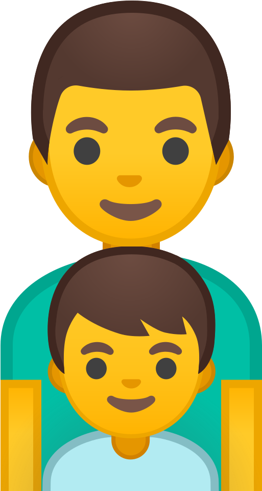 Download Svg Download Png - Family Man Girl Boy Emoji (1024x1024), Png Download