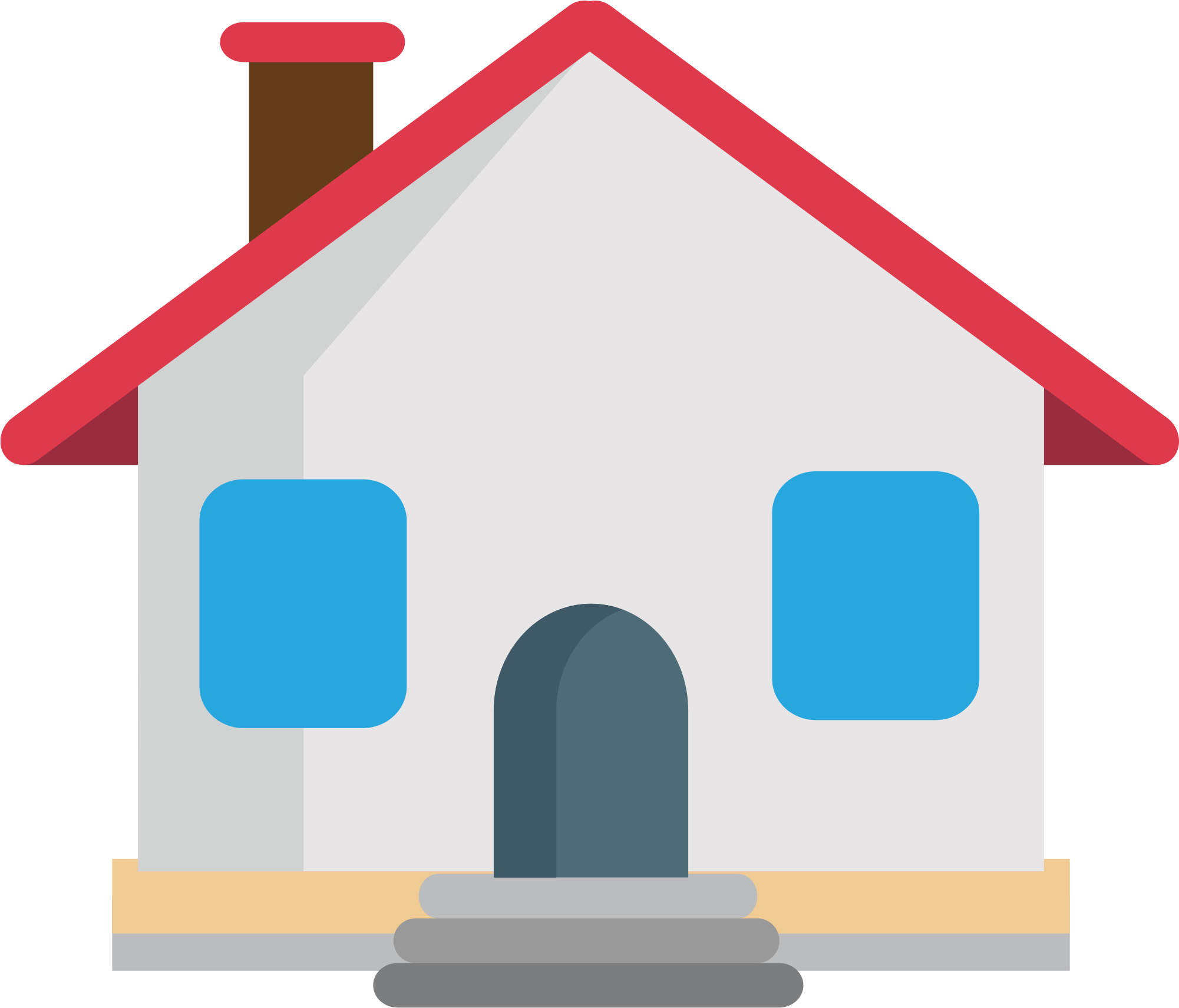 House Emoji 28 Images File Emoji U1f3e0 Svg Wikimedia - Clip Art (2000x2000), Png Download