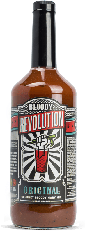 From Austin, Texas Comes A Nothing Else Needed Bloody - Bloody Revolution Bloody Mary Mix (300x807), Png Download