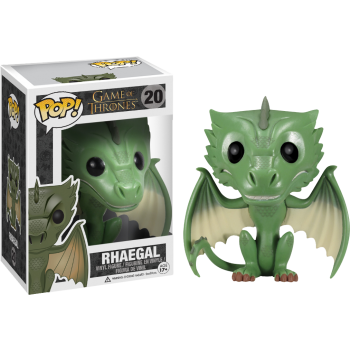 Game Of Thrones Rhaegal Vinyl Figure 10cm - Got Dragon Funko Pop (350x350), Png Download