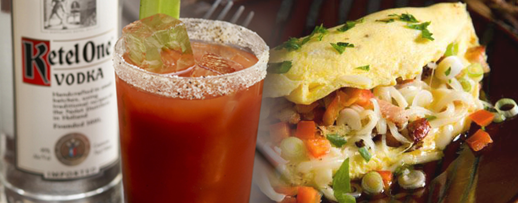 Free Breakfast And Bloody Mary Bar - Ketel One Vodka - 750 Ml Bottle (1019x400), Png Download