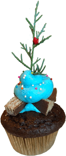 Charlie Brown - Cupcake (500x500), Png Download