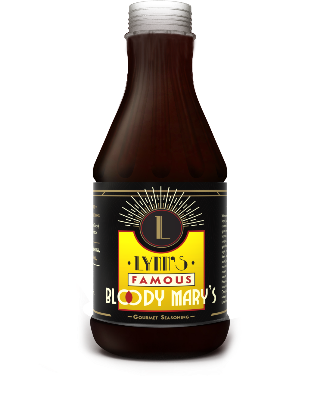 Lynns Famous Bloody Mary Mix - Bottle (1143x1440), Png Download