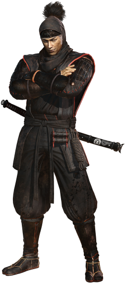 仁王 半蔵 (424x600), Png Download