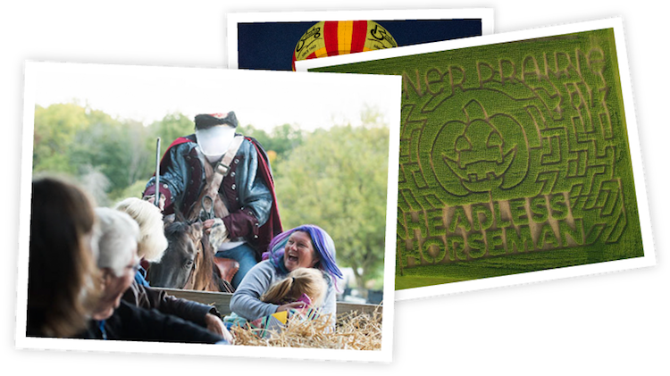 Conner Prairie's Headless Horseman - Headless Horseman (750x421), Png Download