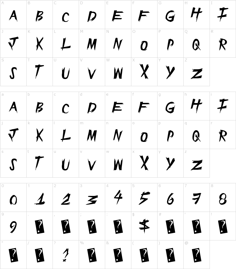 Epic Slash Font (1000x1150), Png Download