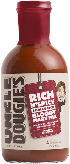 Uncle Dougie's Rich N Spicy Small Batch Bloody Mary (700x700), Png Download