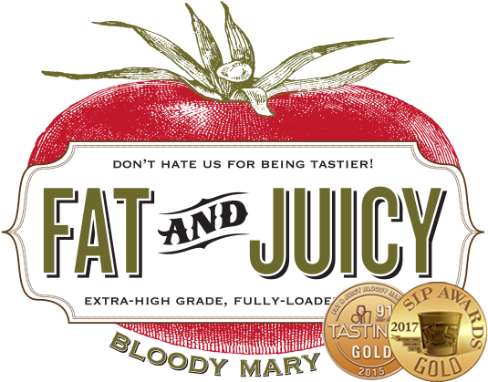 Fat & Juicy Bloody Mary Mix Recipes The Original - Fat & Juicy Margarita Mix - 8 Oz (546x425), Png Download