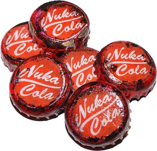 Nuka Cola Classic Female - Fallout 4 Nuka Cola/vault Boy Spinner Keychain (600x600), Png Download