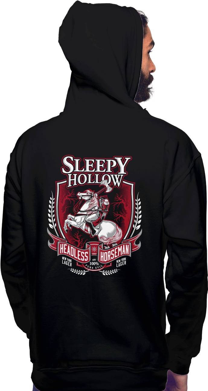 Headless Horseman Shirt Hollow Halloween Witch Costume (930x1294), Png Download