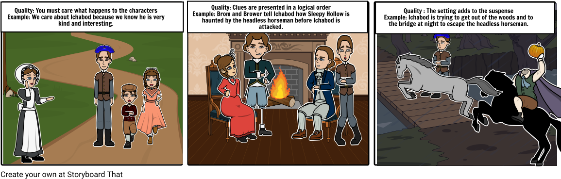 The Legend Of Sleepy Hollow - Cartoon (1164x385), Png Download