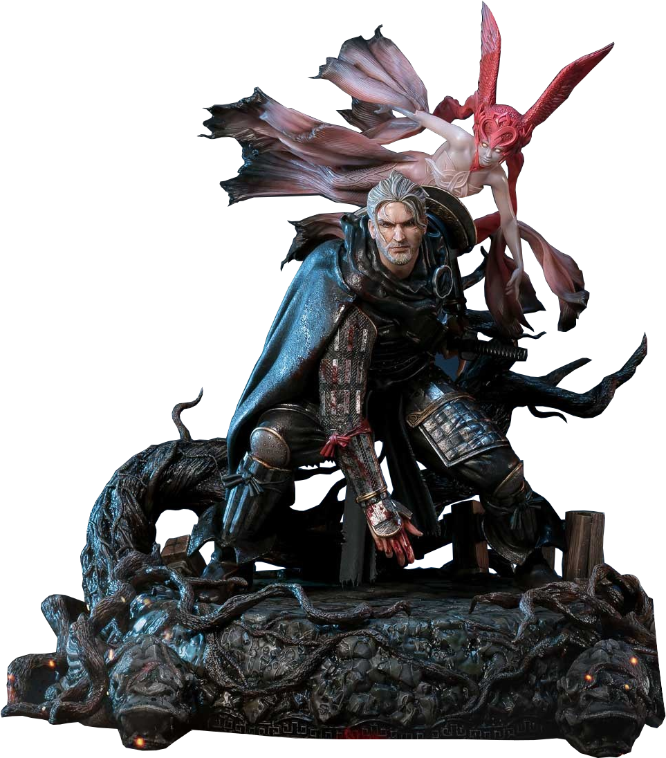 Prime1 Studio Nioh Williams Deluxe Statue Toyslife - Nioh (1060x1500), Png Download