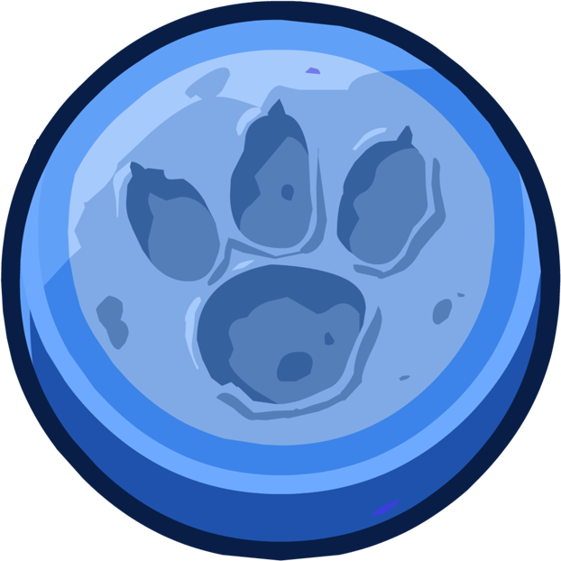 Halloween 2013 Transform Candy Wolf Blue - Club Penguin Halloween Wolfs (622x622), Png Download