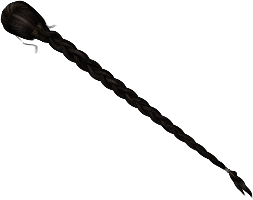 Hair Braid Png Png Free - Spear Vector (900x731), Png Download