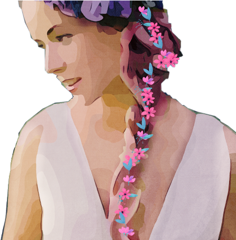 Girl (480x480), Png Download