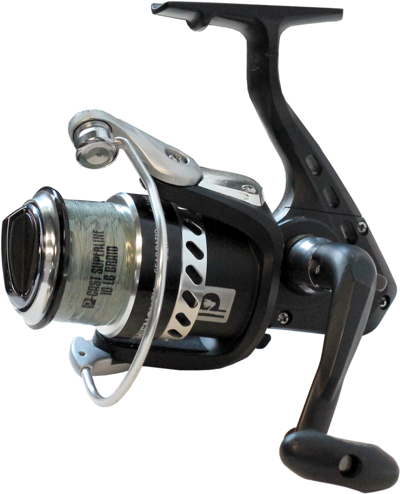 Profishiency Spinning Reel Loaded With P-cast Braid (1000x1000), Png Download