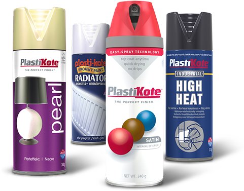 Spray Paint It Perfect - Plasti-kote High Heat Paint Aluminium 400ml (480x395), Png Download