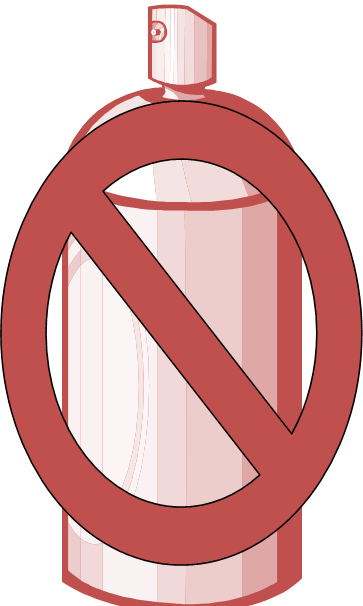 Spray Paint Can - Minnesota (363x606), Png Download