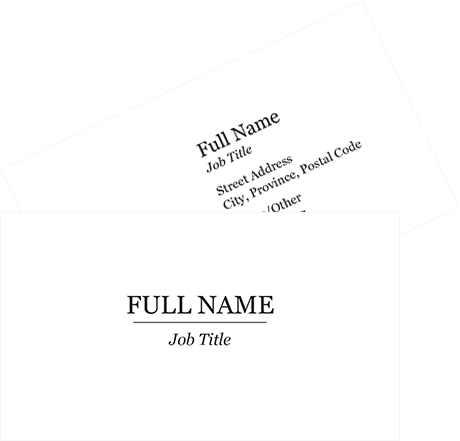 Business Cards Clipart Transparent - Business Card (460x441), Png Download