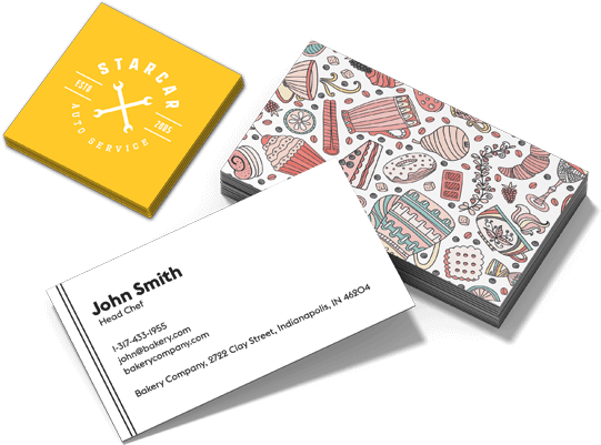 /umbraco Media/1217/business Cards Category Page Banner - Business Card Bakery Png (783x410), Png Download