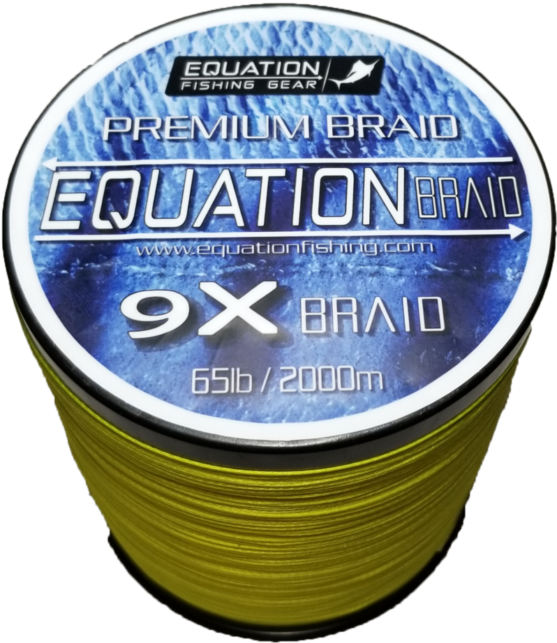 Equation Braid - 9x - Premium Braid - Big Game Test - Braid (1400x1194), Png Download