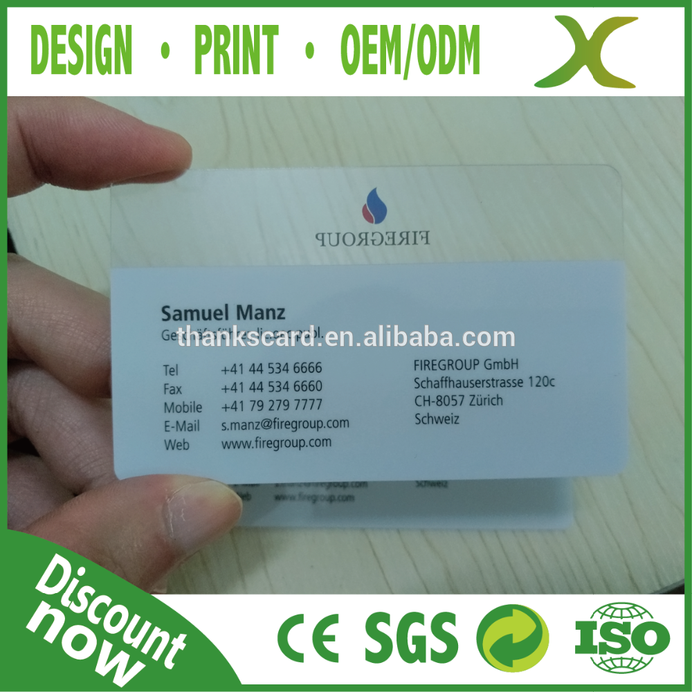 Transparent Pvc Business Card - علامة العاكسة على بطاقات الائتمان (1000x1000), Png Download