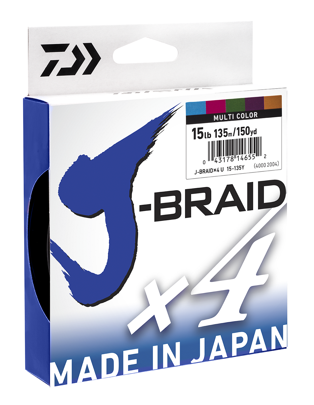 Daiwa J Braid X4 (1600x1417), Png Download
