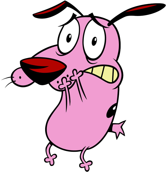 รูปภาพที่เกี่ยวข้อง - Shy Courage The Cowardly Dog (1024x768), Png Download