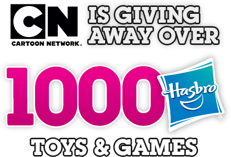 1 Lucky Kid Will Win The Grand Prize Of 250 Toys & - Cartoon Network Hasbro (468x318), Png Download